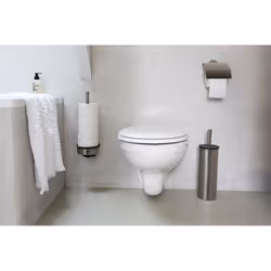 Brabantia 483363 distributeur de papier hygiénique Mural Argent, Blanc