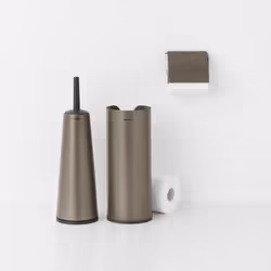 Brabantia 483363 distributeur de papier hygiénique Mural Argent, Blanc