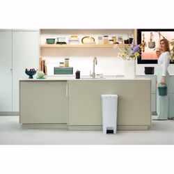 Brabantia 800009 poubelle 40 L Autres Gris clair - Vue supplémentaire 4