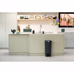 Brabantia 800023 poubelle 40 L Coin Gris - Vue supplémentaire 4