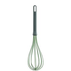 Lékué 883781 fouet Fouet ballon Silicone, Acier inoxydable, Téréphtalate de polybutylène (pbt0 Vert