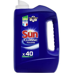 Sun Poudre Classic Lave Vaisselle Standard 40 Lavages