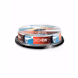Philips DVD+RW DW4S4B10F/10, 4,7 Go