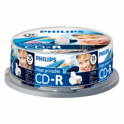 Philips CD-R CR7D5JB25/00, 52x, CD-R, 700 Mo