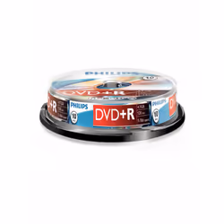 Philips DVD+R DR4S6B10F/00, 4,7 Go