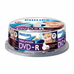Philips DVD-R DM4I6B25F/00, 120 mm, 4,7 Go