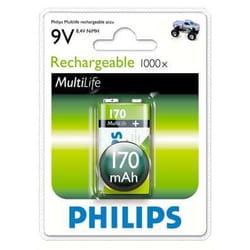 Philips Rechargeables Batterie 9VB1A17/10