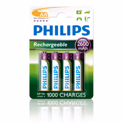Philips Rechargeables Batterie R6B4B260/10