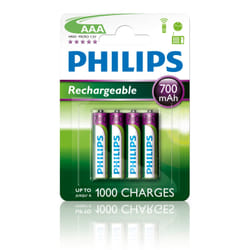 Philips Rechargeables Batterie R03B4A70/10