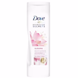 Dove Glowing Ritual Lotus Flower Lotion Pour Le Corps 400 ml, Lotion, Femmes, Hydratant, Rafraîchissant, Adoucissant, Renforc ...