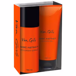 Van Gils Basic Instinct, Hommes, Tous types de peau, 150 ml, 150 ml, Spray, 2 pièce(s)