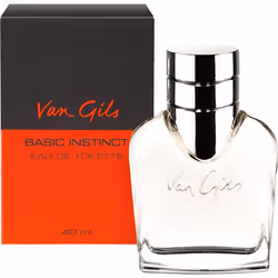 Van Gils Basic Instinct, Hommes, 40 ml, Mandarin, Jasmin, Muscade, Orange, Ambre, Cèdre, Musc, Spray