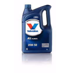 Pétrole Valvoline ALL CLIMATE 20W50; 5 L