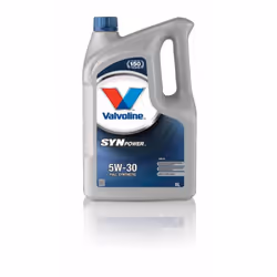 Pétrole Valvoline SYNPOWER 5W30 ENV C2; 5 L