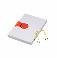 Jalema Relieur Pli-Fix: sachet de 10 pièces: jaune