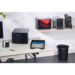 Jalema Re-Solution boîte à archive Noir Polystyrène