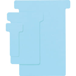 Atlanta T-cards intercalaire Bleu 100 pièce(s)