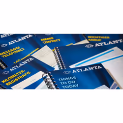 Jalema A faire ce jour: 297x140mm: texte FR: 125 pages: Atlanta (FSC)