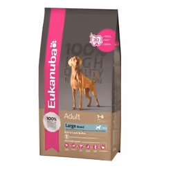 Eukanuba 8710974935469, Adulte, Toutes races, Géant (&gt; 45kg), Maxi (26 - 44kg), Agneau, 2,5 kg