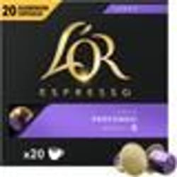 Café capsules L’Or Espresso Lungo Profondo x20 en aluminium compatibles Nespresso