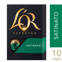 L'Or Espresso Satinato, Capsule de café, Espresso, 10 tasses, 10 pièce(s)