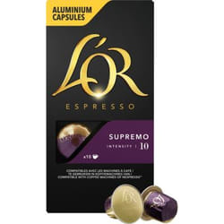 L’OR SUPREMO Capsule de café Non-torréfié 10 pièce(s)