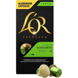 L'Or Espresso Lungo Elegante Capsule de café 10 pièce(s)