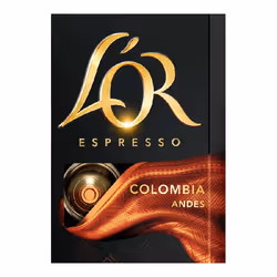 L'Or Espresso Colombia, Capsule de café, Espresso, Nespresso, 10 tasses, 52 g, Boîte