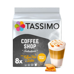 TASSIMO Toffee Nut Latte Capsule de café 8 pièce(s)