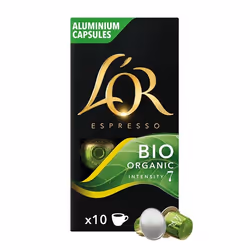 L’OR ESPRESSO BIO - CLASSIQUE, Capsule de café, Espresso, 10 tasses, Boîte, 10 pièce(s)