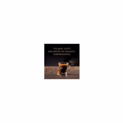 Saveur Caramel Irrésistible Découvrez les capsules L'OR ESPRESSO FLAVOURS CARAMEL, une explosion gourmande de notes sucrées e ...