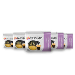TASSIMO Café Dosettes LOr Café Long Classique - Lot de 5 x 24 boissons