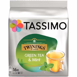 TASSIMO Tea Time Green Tea & Mint