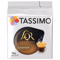 Dosette café Tassimo LOr Espresso Classique