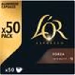 LOR Espresso Forza Café en Capsules Intensité 9 la boîte de 50 capsules
