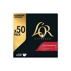 Capsule café Lor ESPRESSO SPLENDENTE CAPSULES 50 PC 260 GR