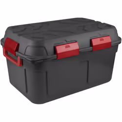 Aspect Coloris Anthracite Rouge Matériau principal Plastique Dimensions Hauteur (en cm) 42,50 Longueur (en cm) 79 Profondeur ...