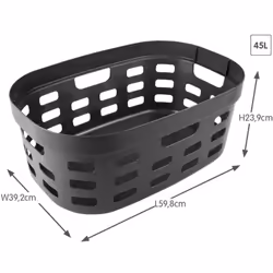 Aspect Coloris Anthracite Matériau principal Plastique Dimensions Hauteur (en cm) 23,90 Longueur (en cm) 59,80 Profondeur (en ...