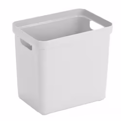Sunware 09500604, Compartiment de rangement, Blanc, Rectangulaire, Plastique, Monochromatique, 25 L