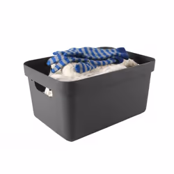 Sunware 09600636 Boîte de rangement Compartiment de rangement Rectangulaire Plastique Anthracite