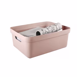 Sunware 09700624 Boîte de rangement Compartiment de rangement Rectangulaire Plastique Rose