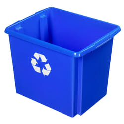 Sigma home 35800648 Boîte de rangement Rectangulaire Polypropylène (PP) Bleu