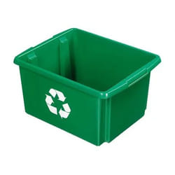 Sigma home 39001247 Boîte de rangement Rectangulaire Polypropylène (PP) Vert