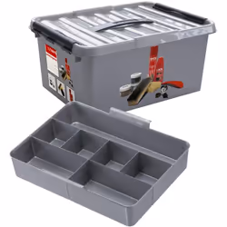 Aspect Coloris Gris Noir Matériau principal Plastique Dimensions Hauteur (en cm) 18,00 Longueur (en cm) 40,00 Profondeur (en  ...