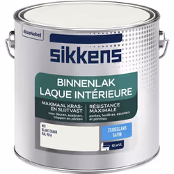 LIVRAISON OFFERTE DES 39€ D’ACHAT ET RETOUR GRATUIT ! Sikkens Laque Intérieure : Sa formule acrylique et son film de grande d ...