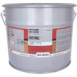 Description générale Le saturateur en phase aqueuse CETOL WF 771, de couleur IPE MOSO, est conçu pour offrir une excellente r ...