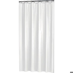 Rideau PVC blanc - sans anneaux - 120 x 200 cm