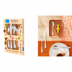 Amefa Forest Friends services de couverts 4 pièce(s) Acier inoxydable