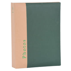 Henzo 50.206.01 album photo et protège-page Vert 200 feuilles 10 x 15 Reliure collée