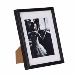 Henzo Viola, Cadre pour une seule photo, Bois, Noir, 10 x 15 cm, 150 mm, 200 mm